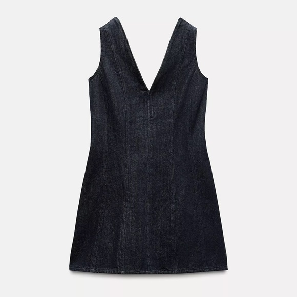 Zara Dresses & Skirts - Zara ZW Collection Denim Mini Dress